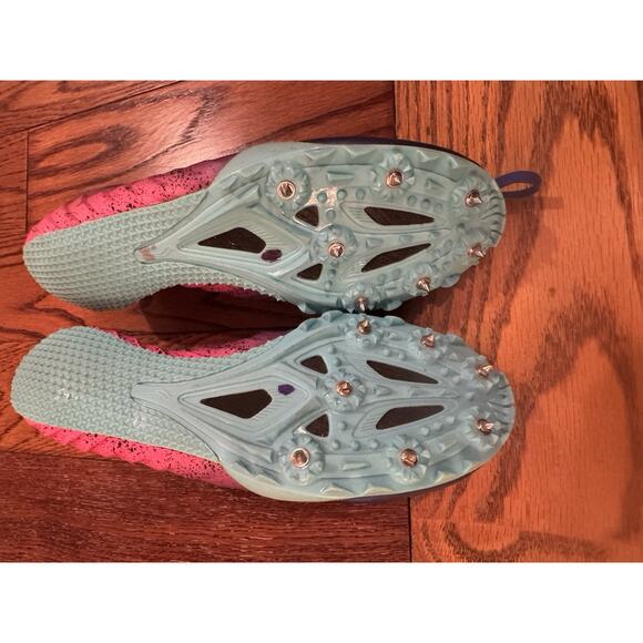 Saucony Spitfire 5 Womens 9.5 Track Spikes Cleats 7 Implements Purple Shoes Run - Picture 10 of 16